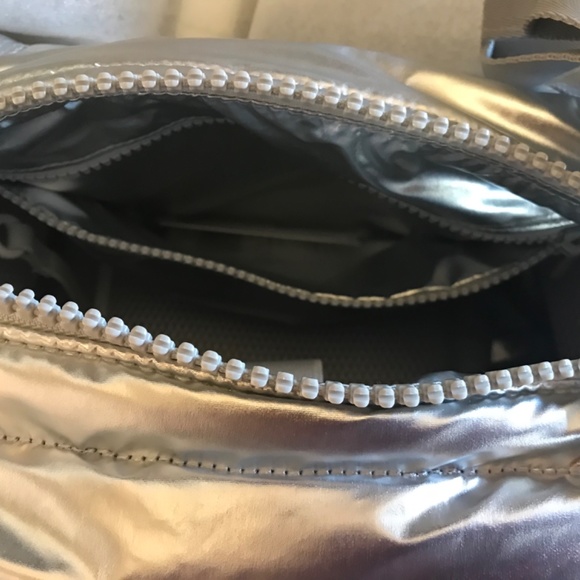 NWT Dagne Dover Landon Medium/Silver Puff - Picture 11 of 11